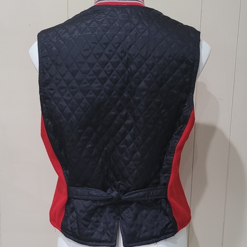 Tag Rag Red Varsity Vest 34" Chest - Picture 6 of 8